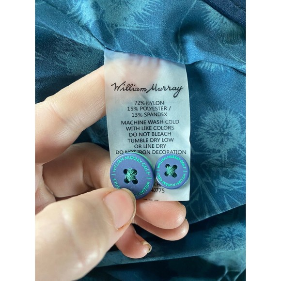 William Murray Golf Serious Business Blazer Performance Mens Small Blue NWOT - Picture 12 of 16